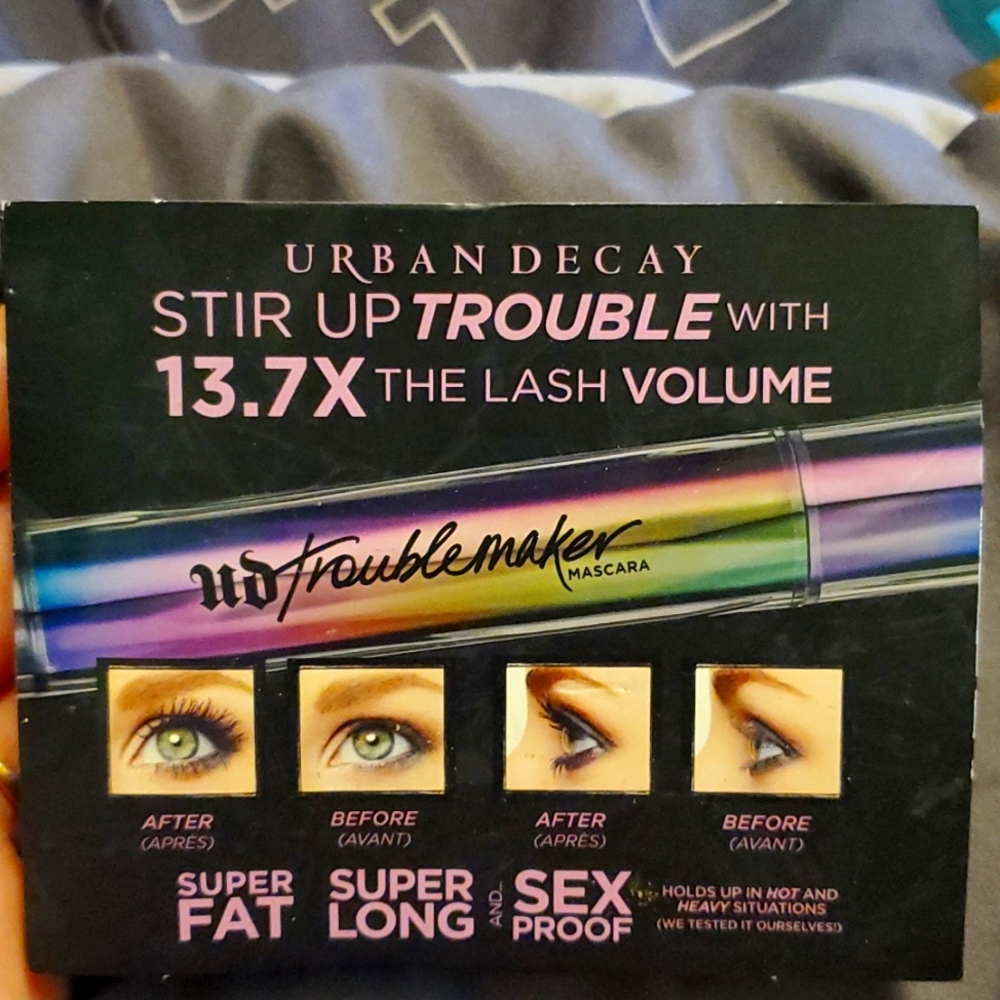 Urban Decay troublemaker mascara NEW IN PACKAGE travel size